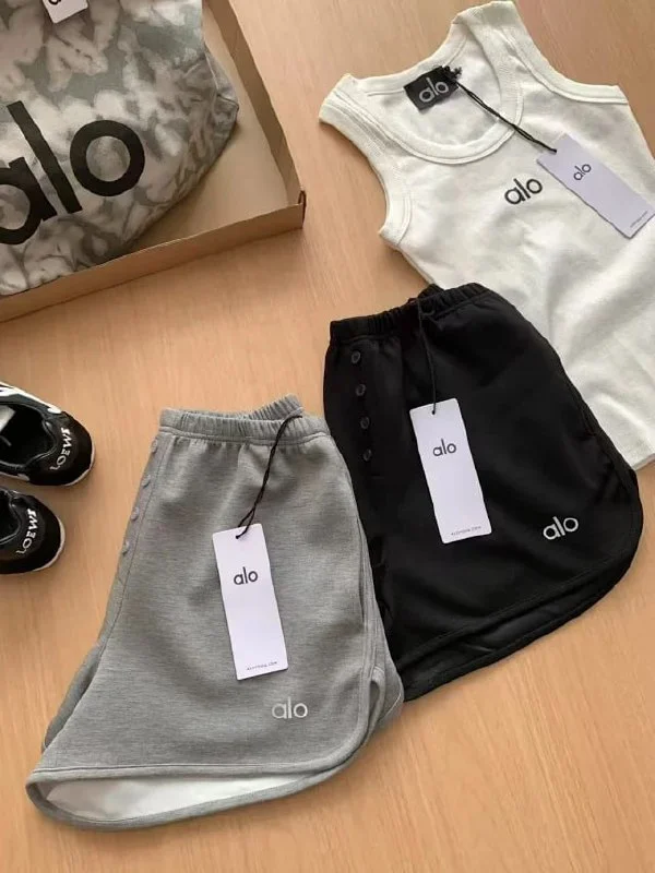 Letter-Graphic Shorts — #2082 3