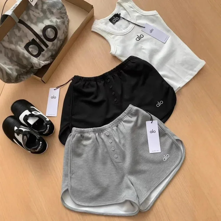 Letter-Graphic Shorts — #2082 4