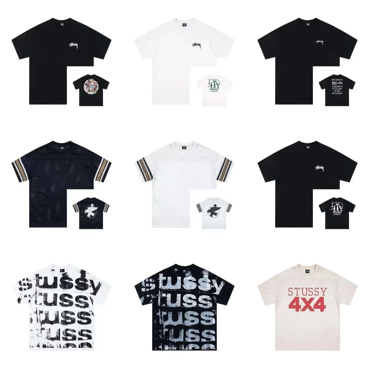 Loose-Fit Short-Sleeve T-Shirt — #2092