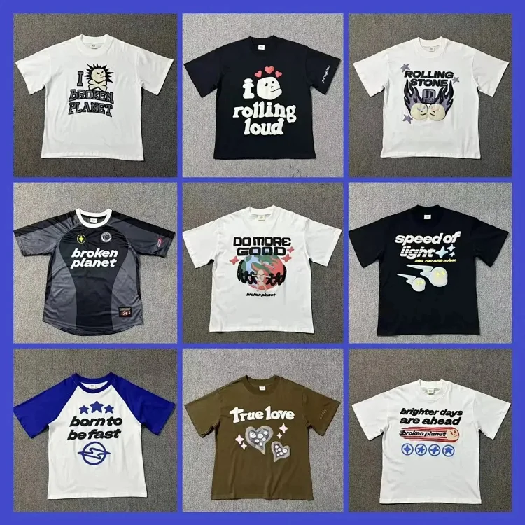 Loose round neck short-sleeved casual T-Shirts for men and women, couples half-sleeve trend — #2191 2