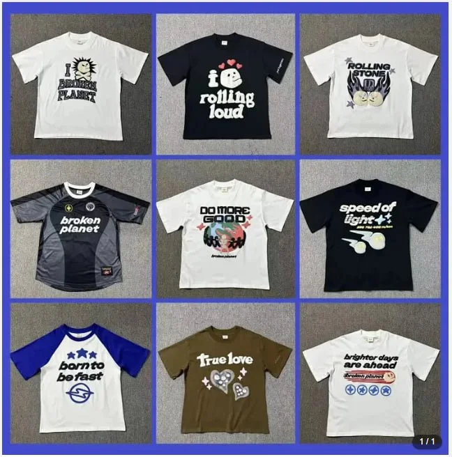 Loose round neck short-sleeved casual T-Shirts for men and women, couples half-sleeve trend — #2191 4