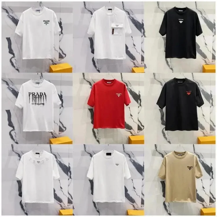 Crewneck Short-Sleeve T-Shirt Selection — YQ09 2