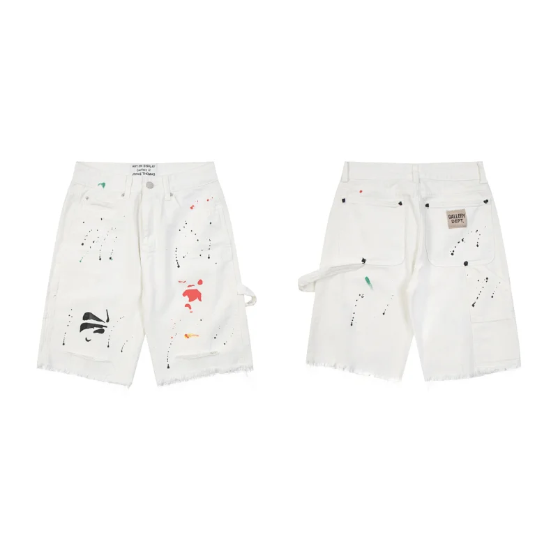 Loose-Fit Embroidered Letter-Graphic Washed Distressed Jeans — #2203 6
