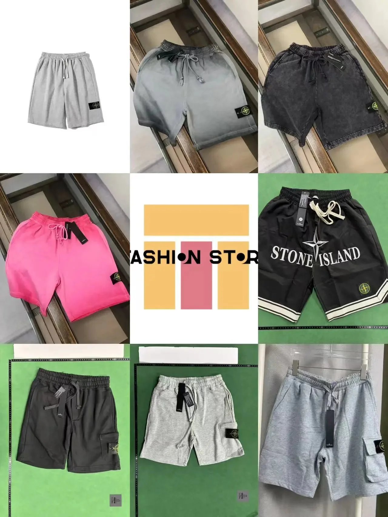 XW66-St0ne 1s1and shorts