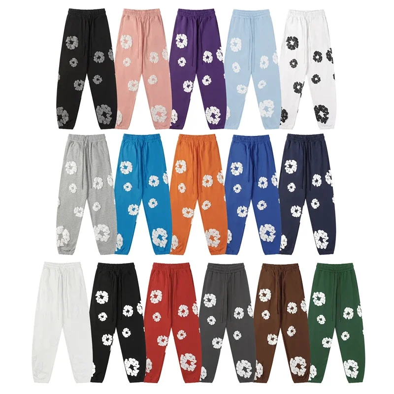 Unisex Printed Puff-Print Sweatpants 2