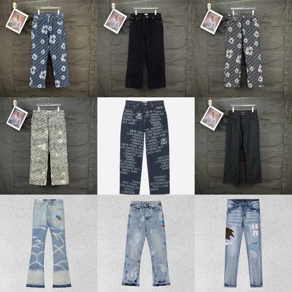 1500Stylish jeans go