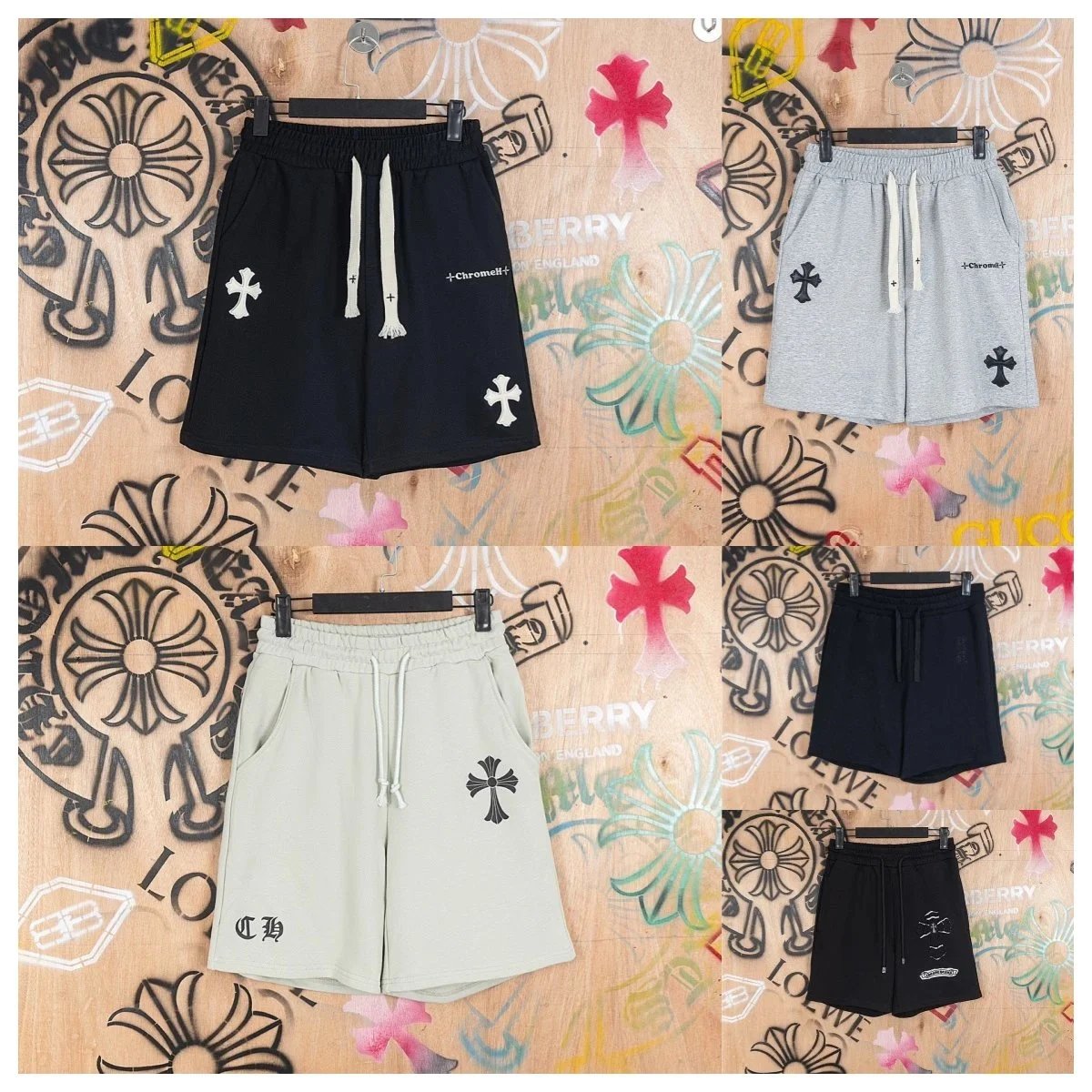 Shorts — Chro*me / Hea*rts