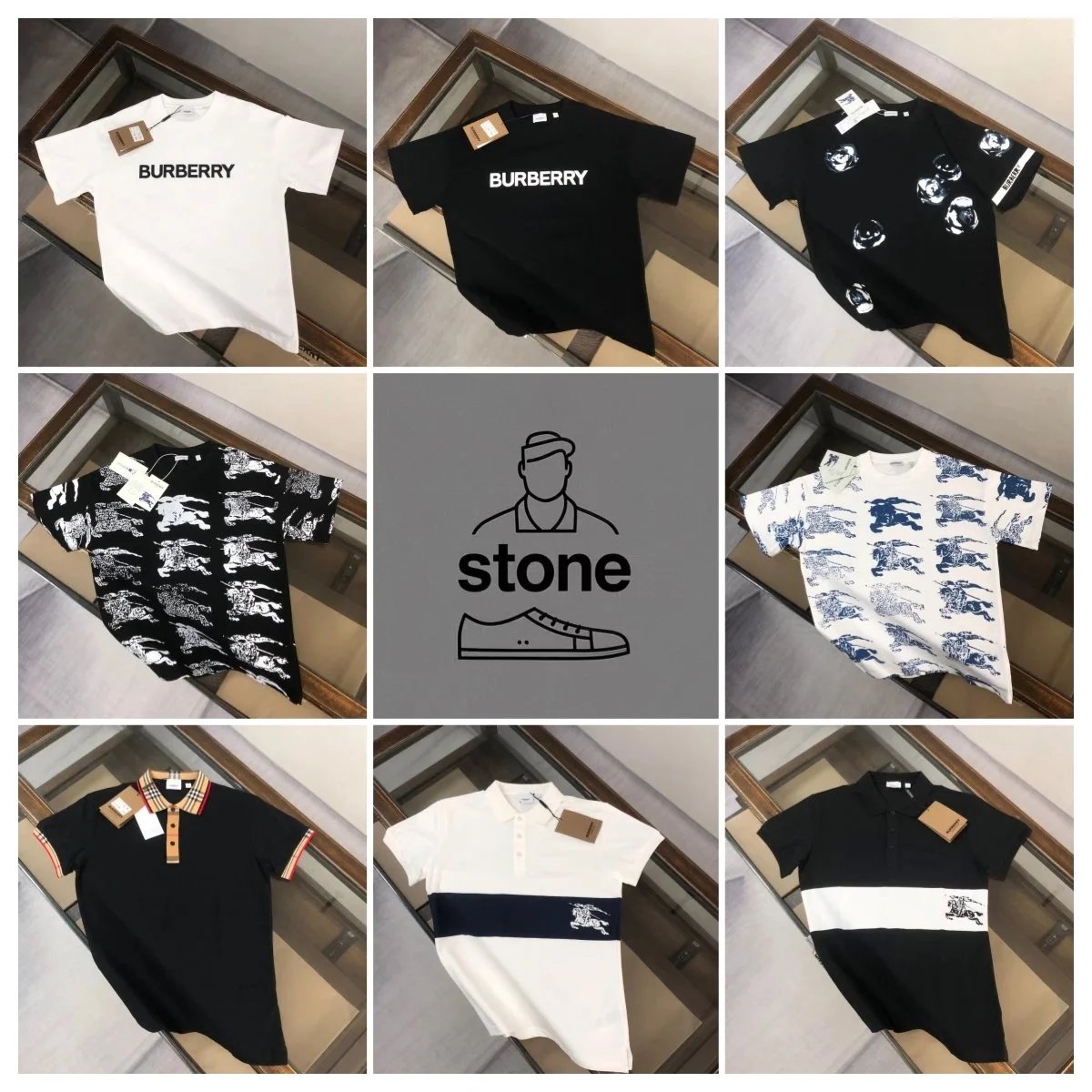 2025ss 88ur8erry T-Shirt/p0l0 shirt — #26