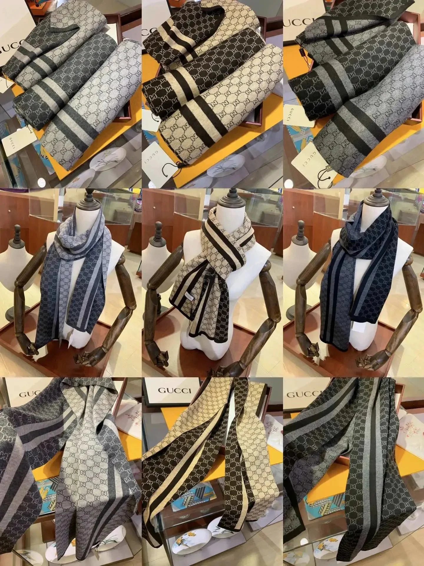 Men's Scarf Selection — CY