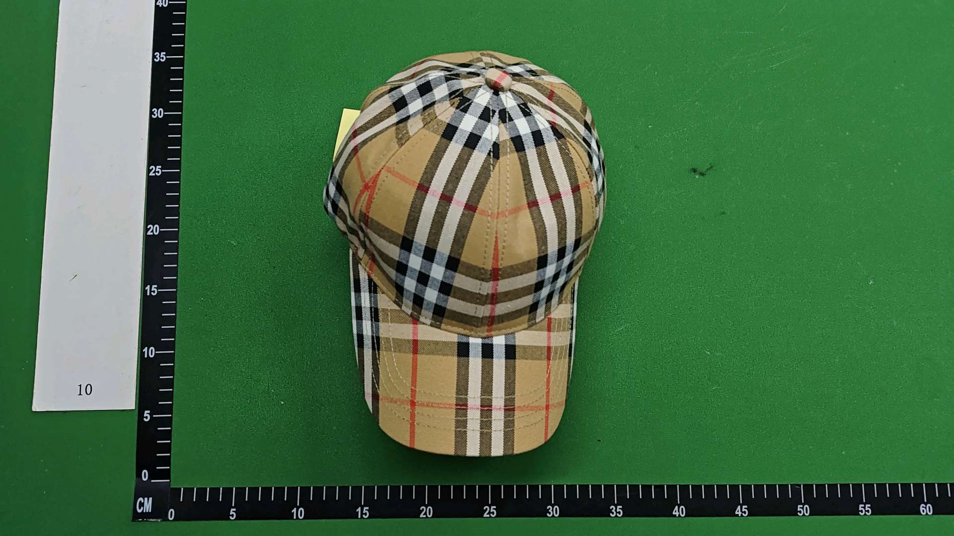 Checked Hat — CY 3