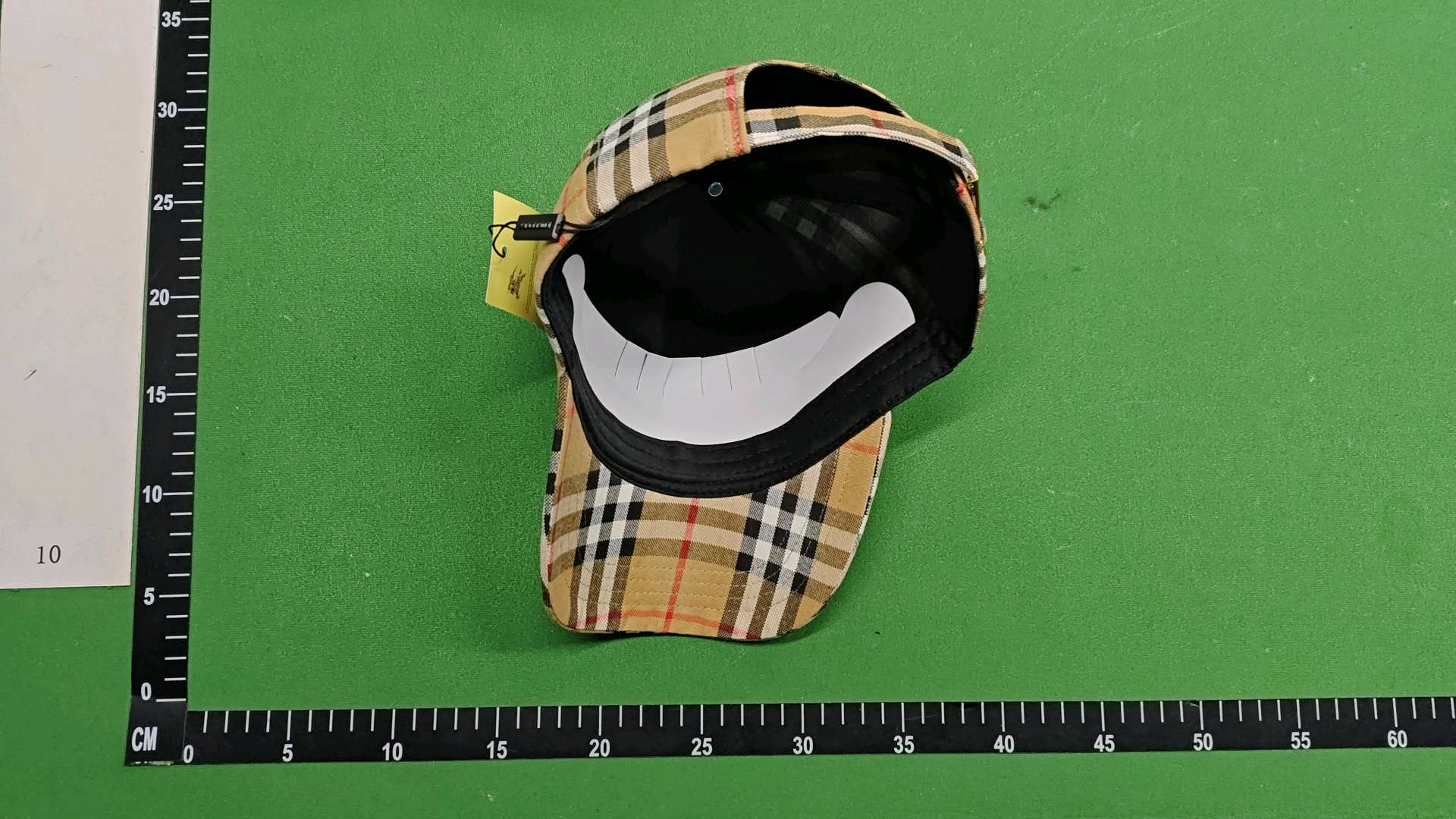 Checked Hat — CY 5