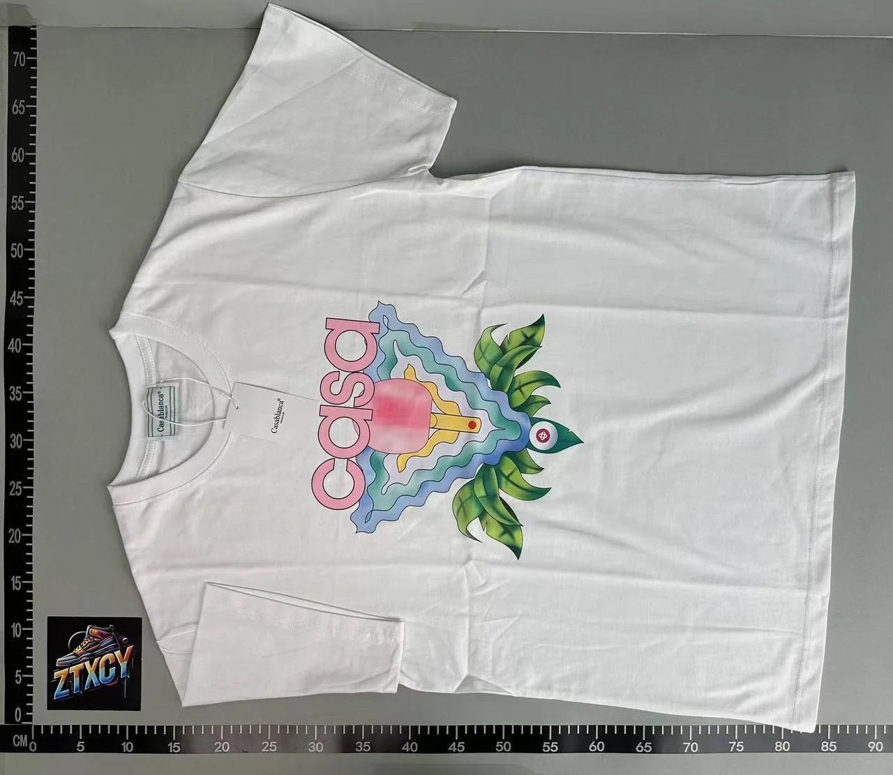 Spring and summer new style painted printed short-sleeved men’s and women’s T-Shirts-CY 4