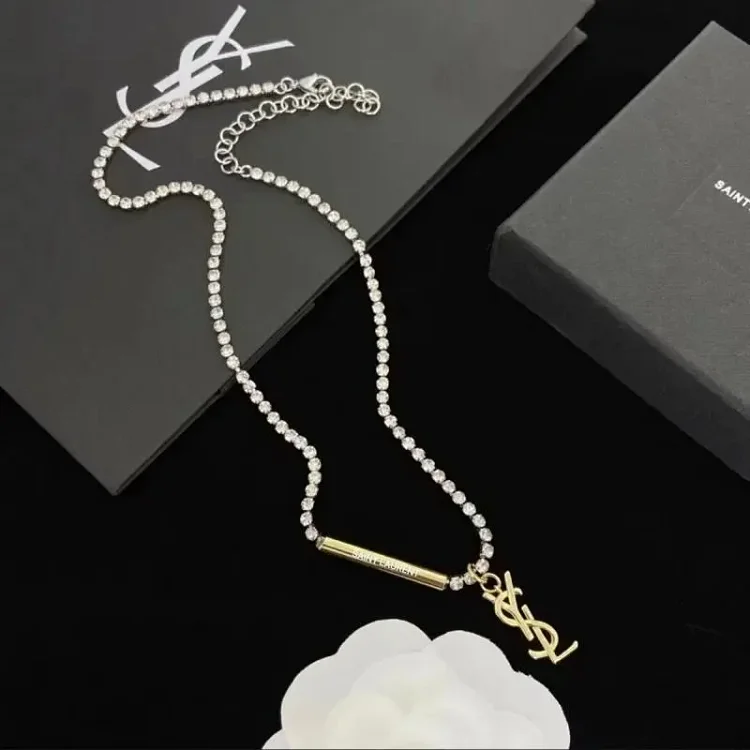 Letter-Graphic Necklace — #2752 2