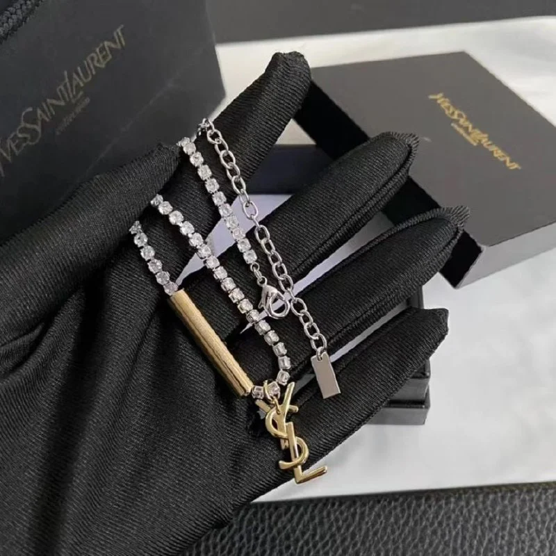 Letter-Graphic Necklace — #2752 5