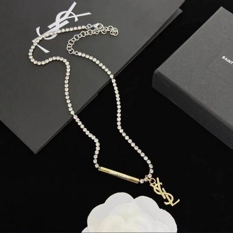 Letter-Graphic Necklace — #2752 6