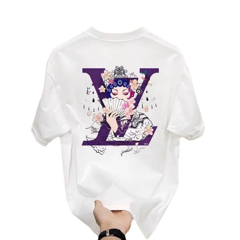 Unisex Slim-Fit Cotton Crewneck Short-Sleeve T-Shirt — #279 4