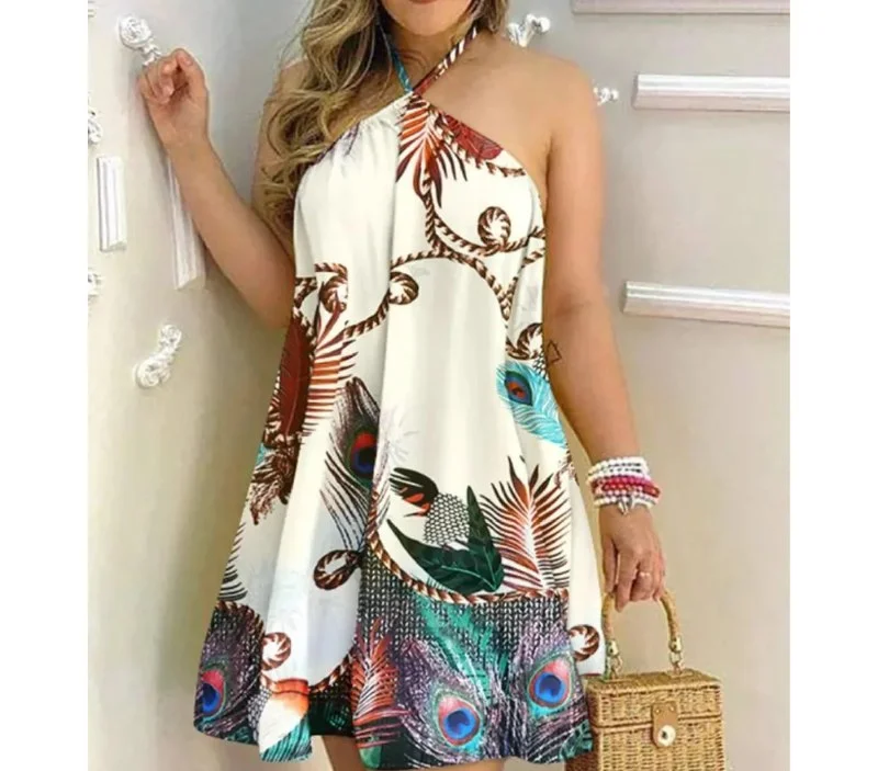 Halter-neck dress — SHD 3