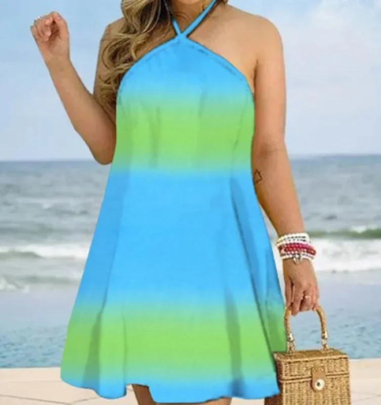 Halter-neck dress — SHD 6