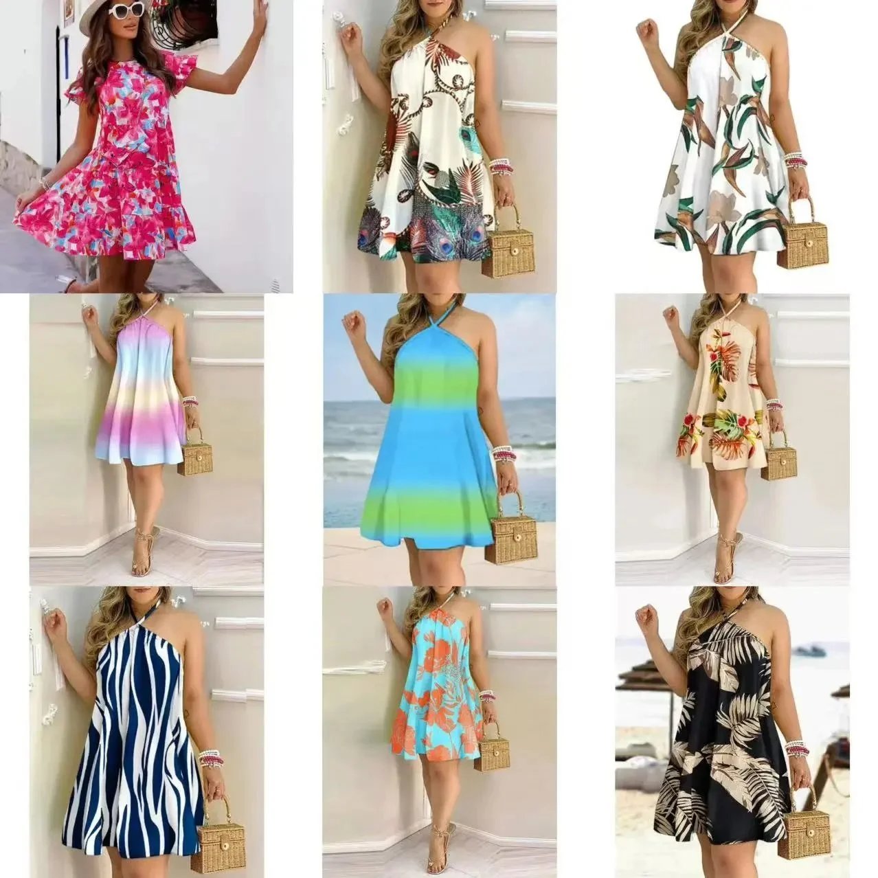 Halter-neck dress — SHD