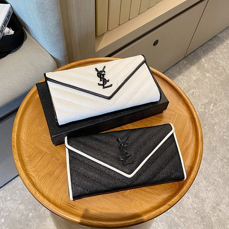Solid-Colour Wallet — #2855 5