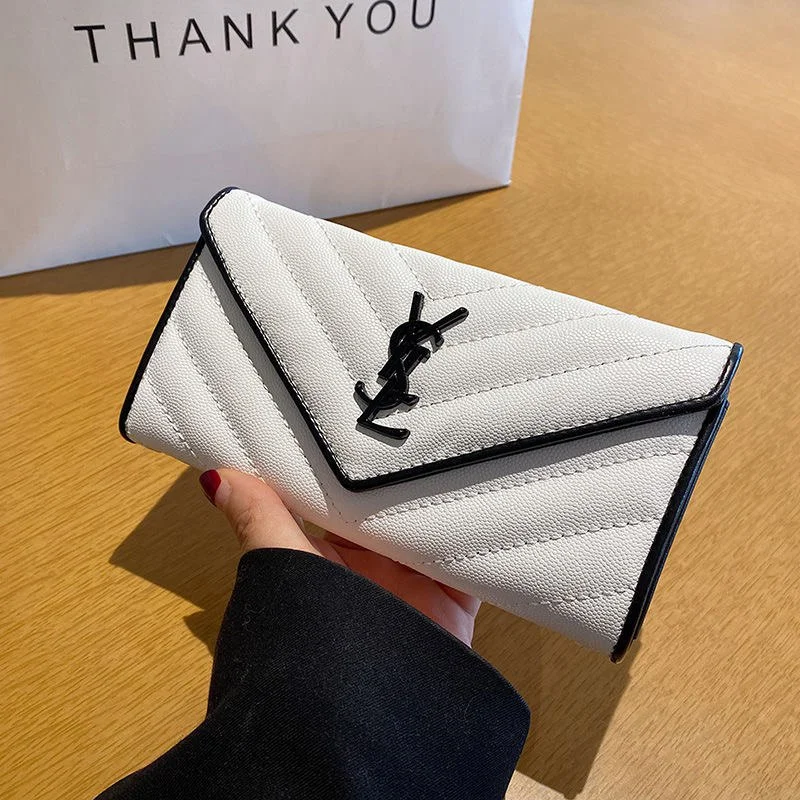 Solid-Colour Wallet — #2855 7