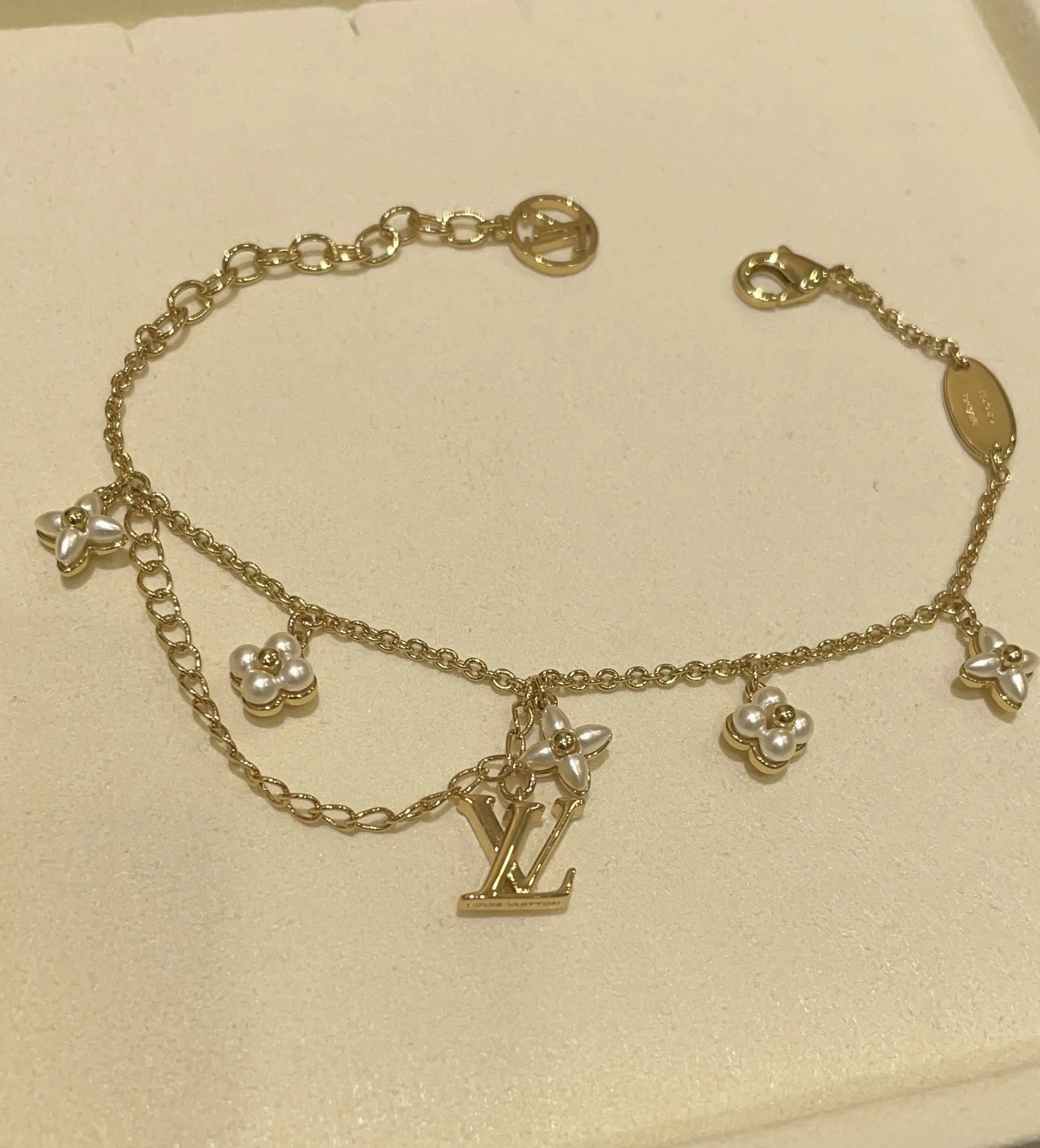 Letter-Graphic Bracelet — XXX-LYWD — #2873