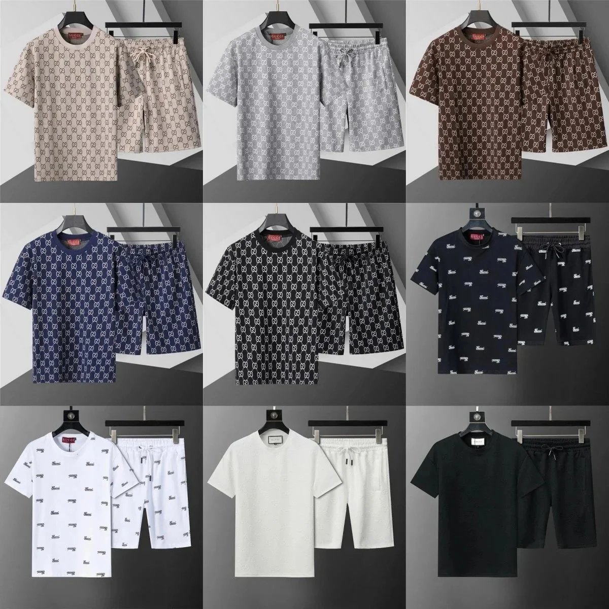 SHD-original G high street casual youth Short-Sleeve Set