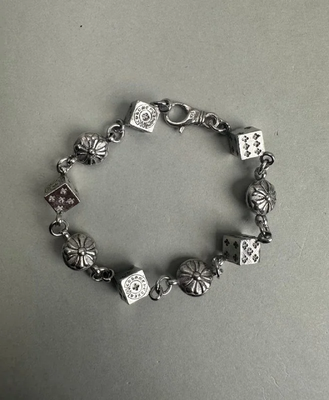 Letter-Graphic Retro Bracelet — JYAA-TOP 4