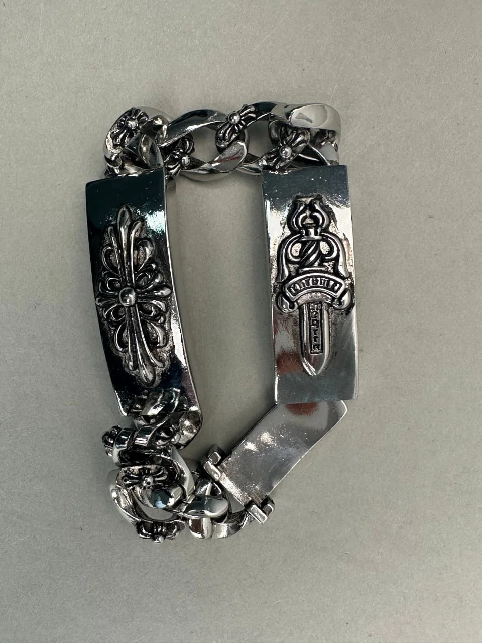 Letter-Graphic Retro Bracelet — JYAA-TOP 5