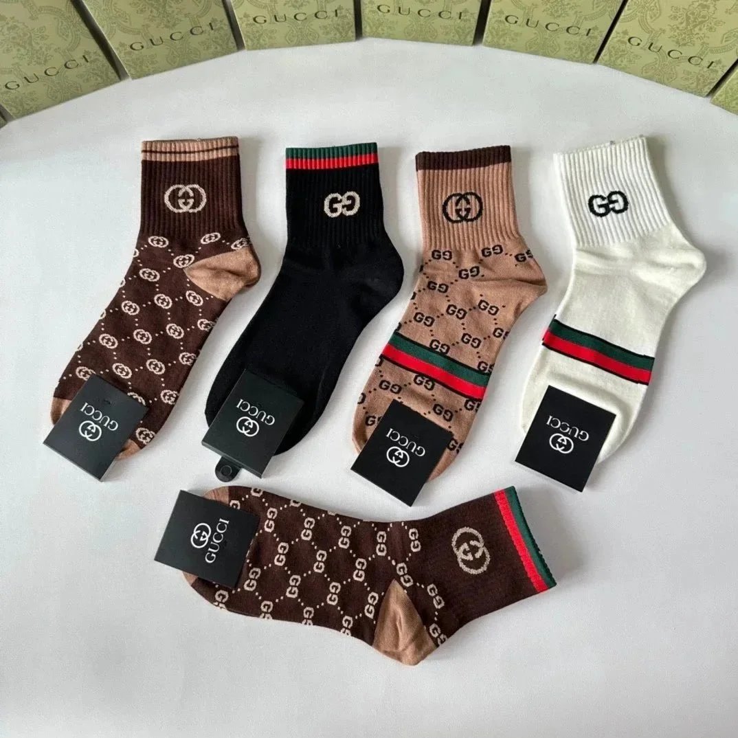 GUCC1 socks 5 pairs