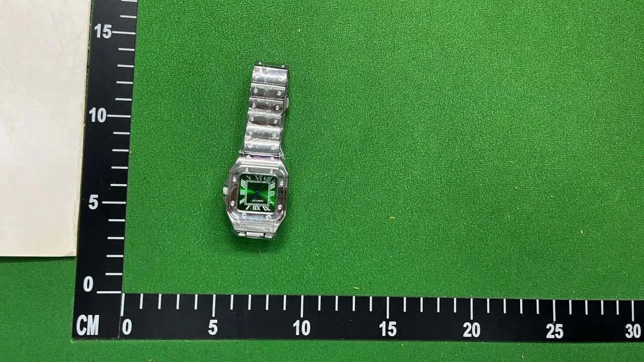 Mechanical watch steel strap fashion watch 03 6