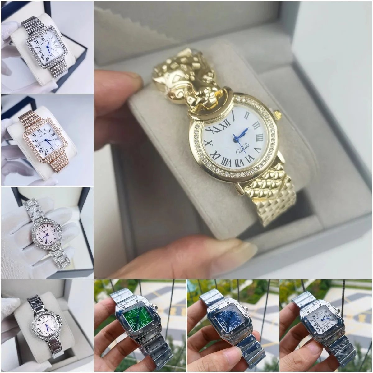 Mechanical watch steel strap fashion watch 03