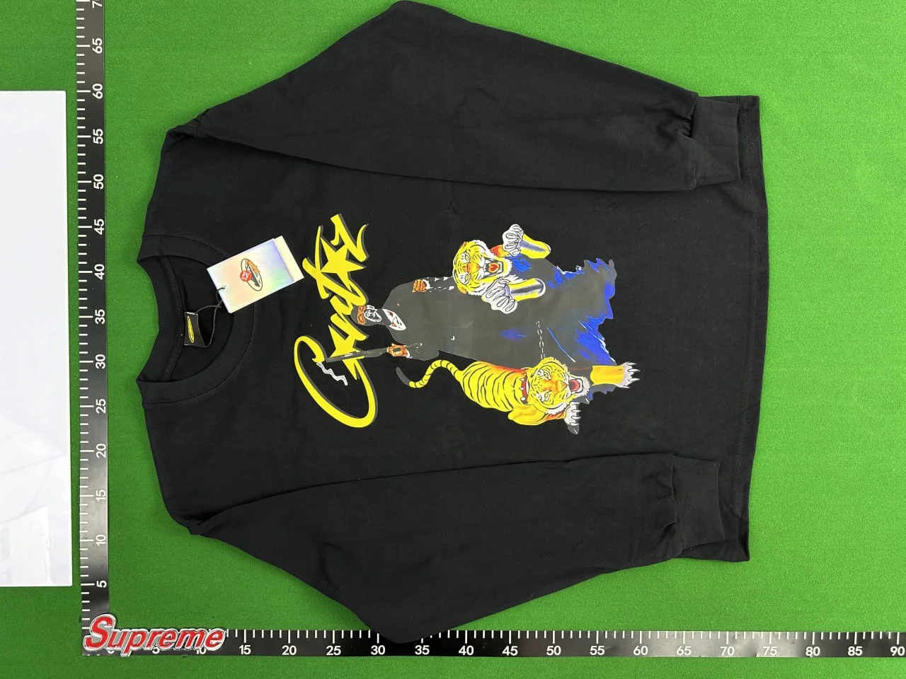 American retro street round neck sweatshirt 3