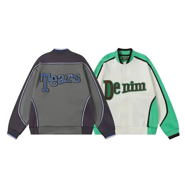 Letter-Graphic Clothing Set — DENI 3