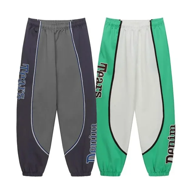 Letter-Graphic Clothing Set — DENI 4