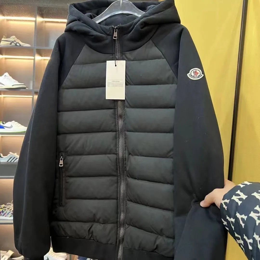 Loose-Fit Hooded Panelled Padded Jacket — mkl