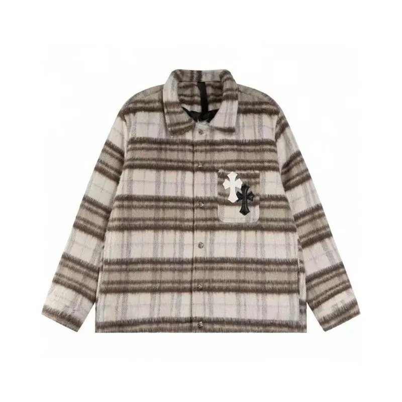 Loose-Fit Checked Jacket — chrko / lxme
