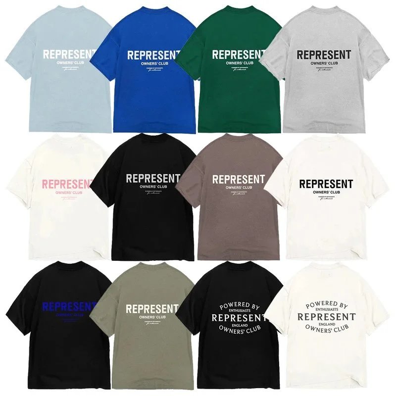Short-sleeved men’s and women’s loose casual T-Shirt half sleeve — #332