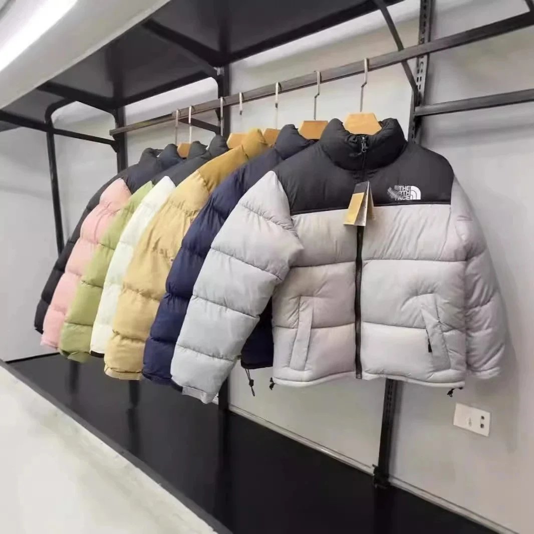 Men's Loose-Fit Embroidered Down Jacket