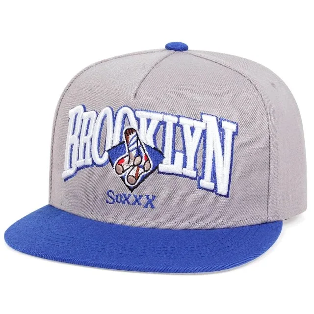 Unisex Embroidered Letter-Graphic Hat — Brooklyn — #3454 4