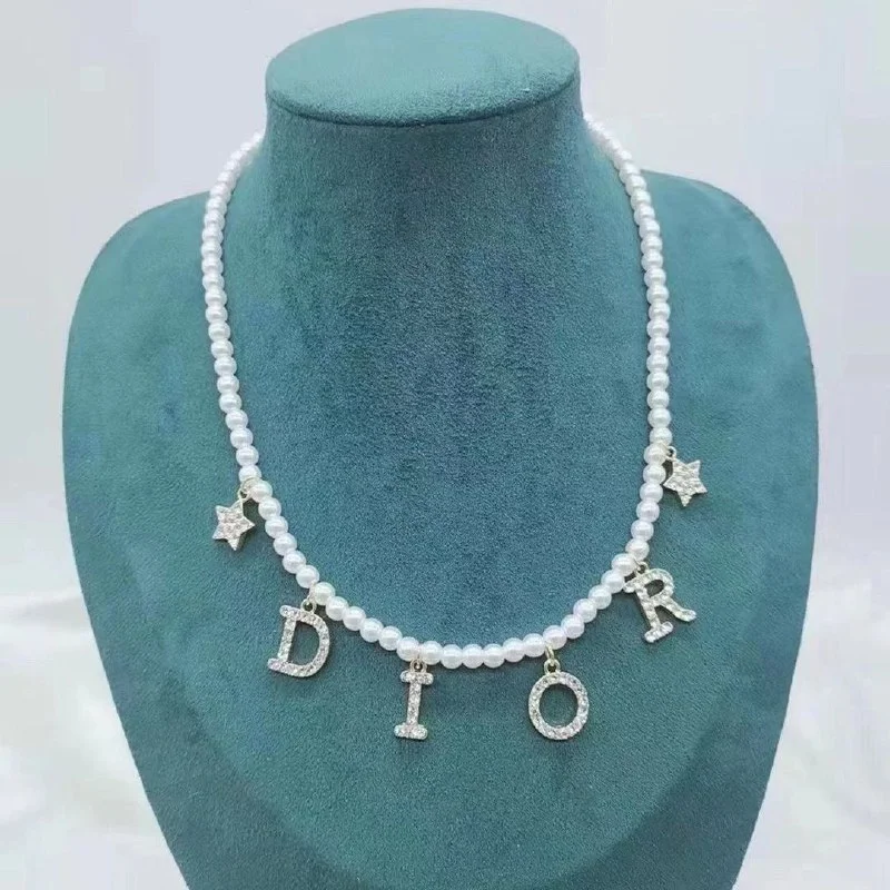 Letter-Graphic Necklace — #3559 3