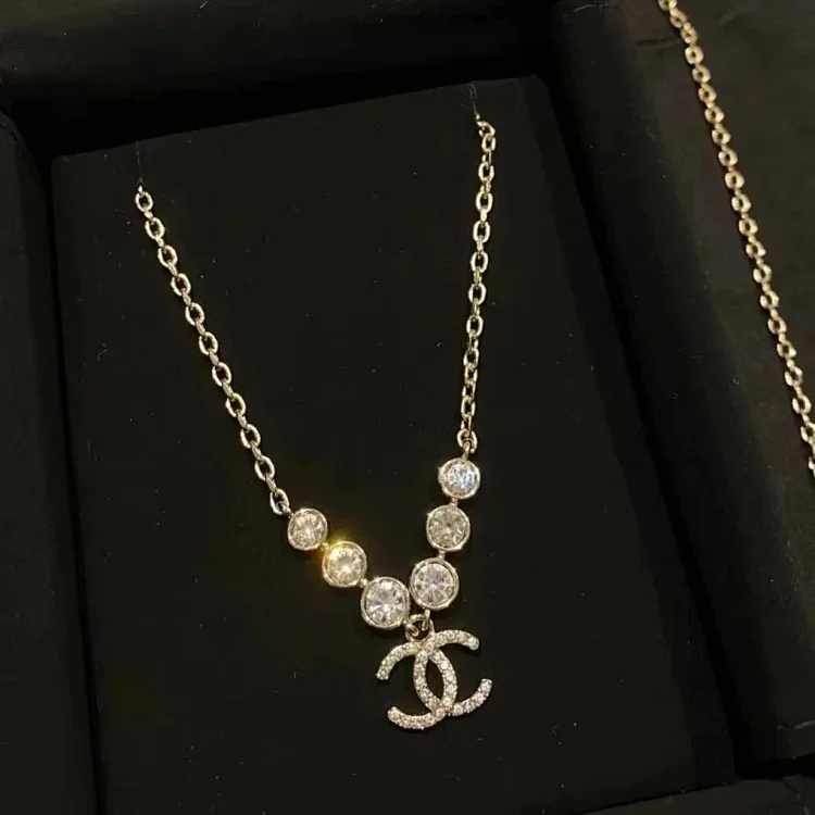 Letter-Graphic Necklace — #3668 2