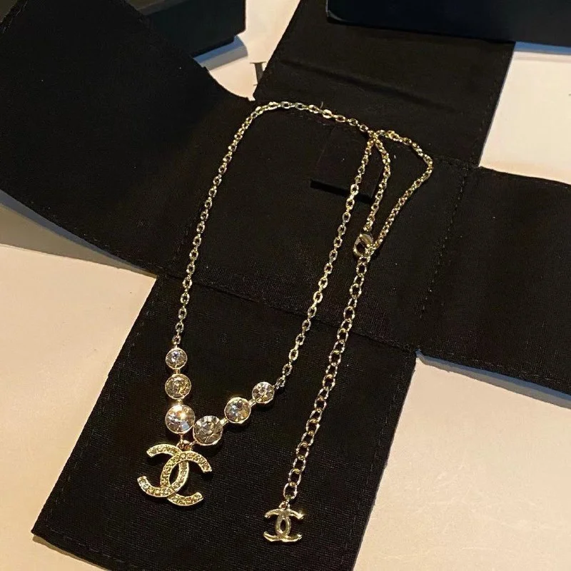 Letter-Graphic Necklace — #3668 3