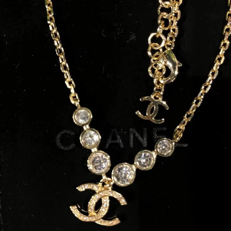 Letter-Graphic Necklace — #3668 4