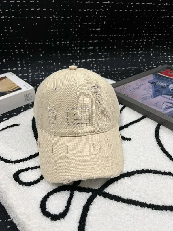 Embroidered Letter-Graphic Washed Retro Baseball Cap — ZW-1 — #3676 3