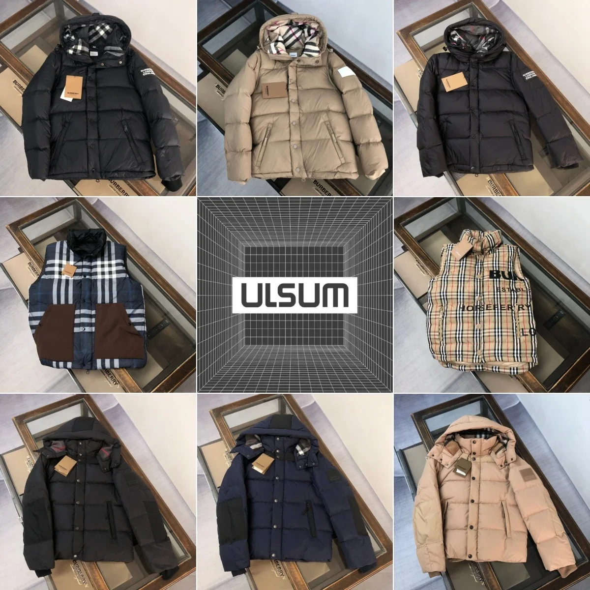 2025ss ULSUM store B Down jacket with 90 duck down, all in high version, does not sell cotton or 2