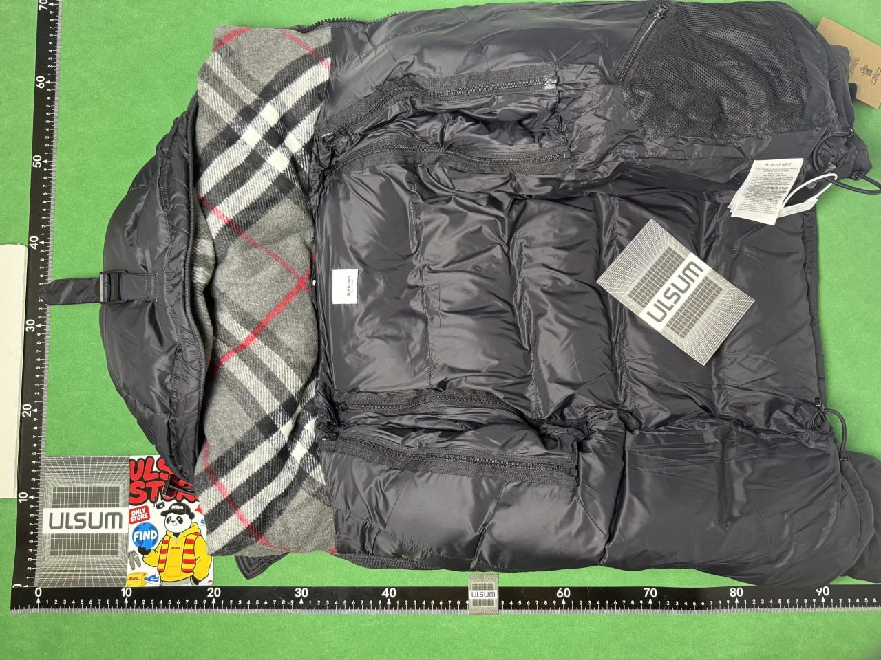 2025ss ULSUM store B Down jacket with 90 duck down, all in high version, does not sell cotton or 5