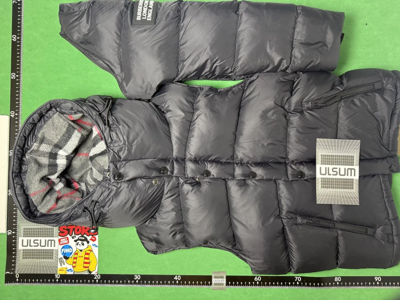 2025ss ULSUM store B Down jacket with 90 duck down, all in high version, does not sell cotton or 6
