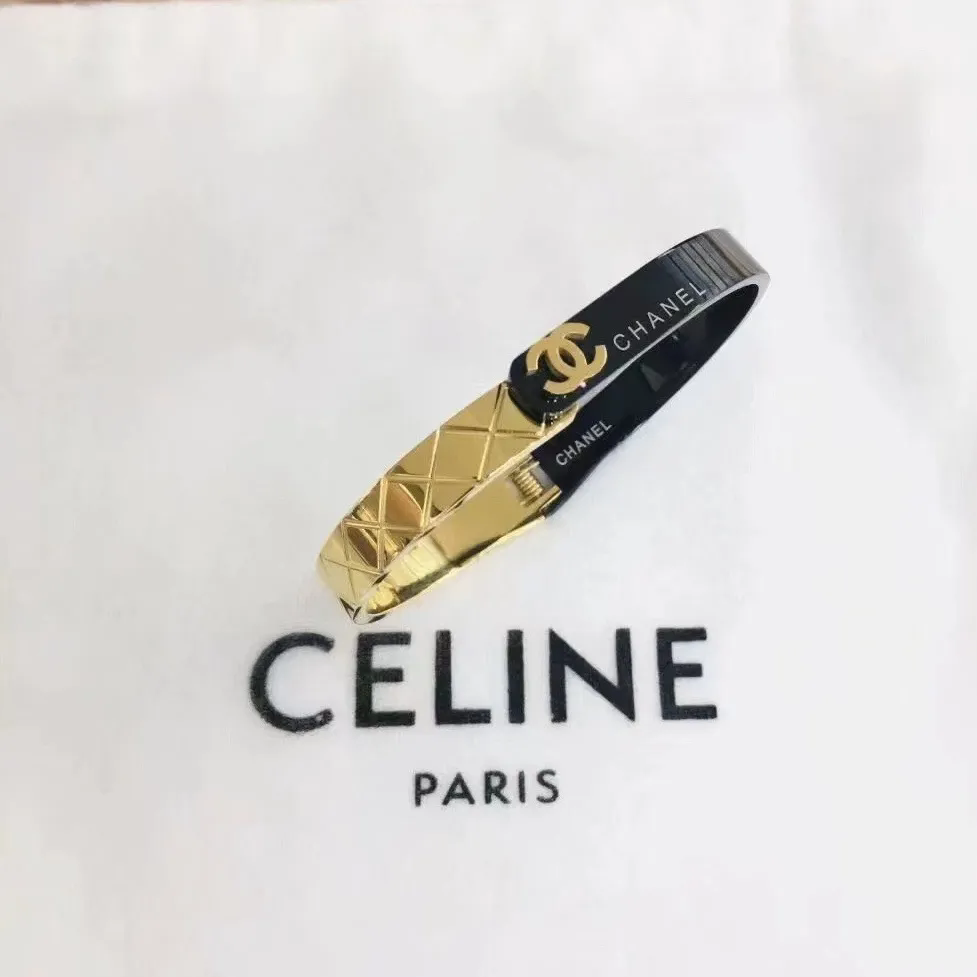Letter-Graphic Bracelet — #3758