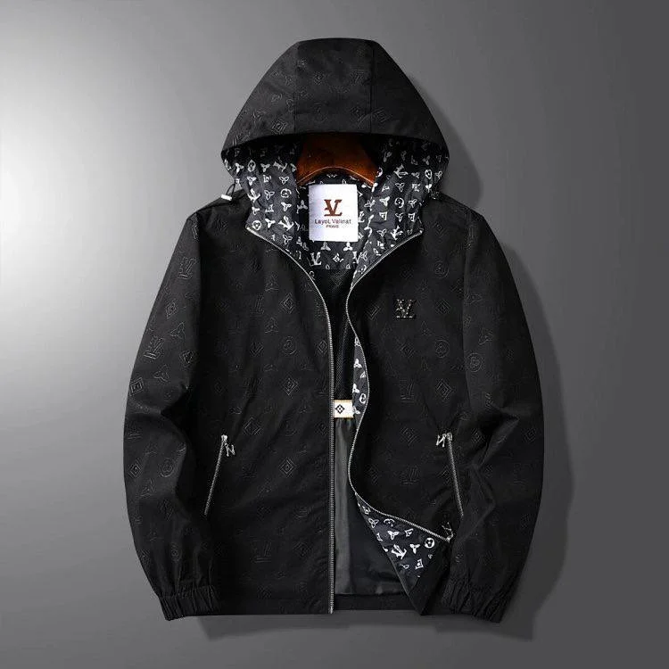 Men's Loose-Fit Hooded Jacket 3
